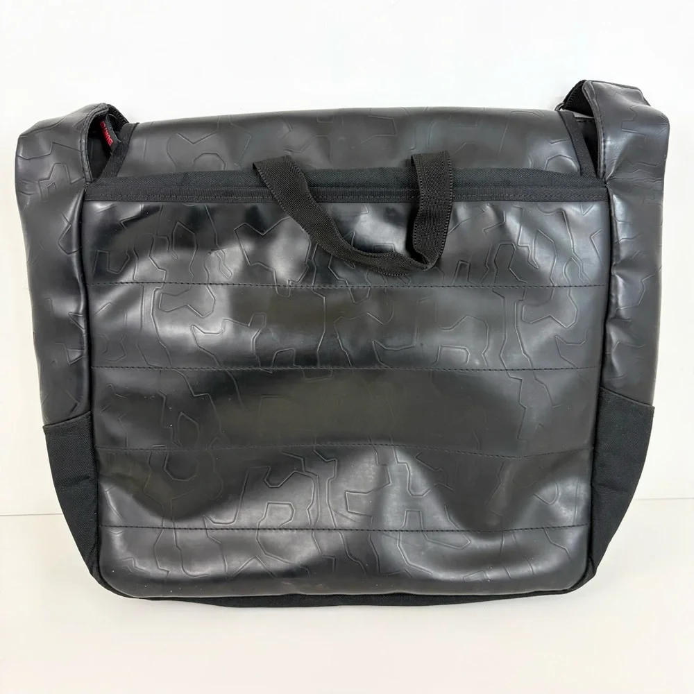 Heavy Duty Black Red Burton Tactical JEEP Messenger Bag